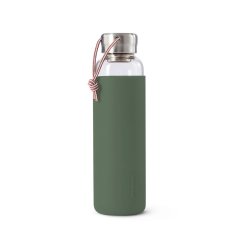 Black+Blum Glaswasserflasche 600 ml, oliv, GR-WB-M010