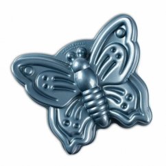 Nordic Ware Schmetterling Kuchenform, 9 Tasse blau, 80248