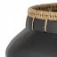 Dekoratívna váza Dixon, čierna, terakota - 82053935