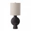 Stolní lampa Sergio, hnědá, terakota - 82047302