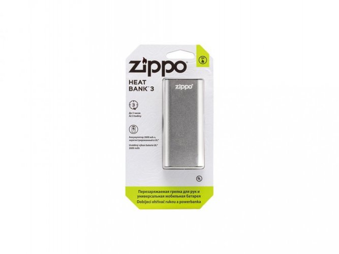 41078 Zippo HeatBank 3 Silber