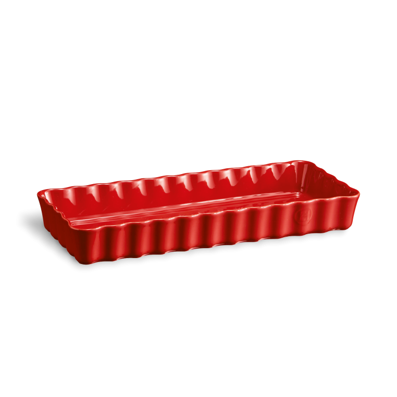 Emile Henry rectangular cake tin 15 x 36 cm, garnet, 346034
