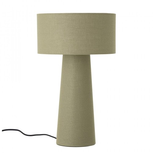 Stolní lampa Karl, zelená, polyester - 82052198