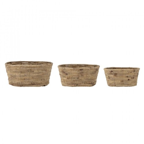 Barba Basket, Nature, Water Hyacinth - 82056830