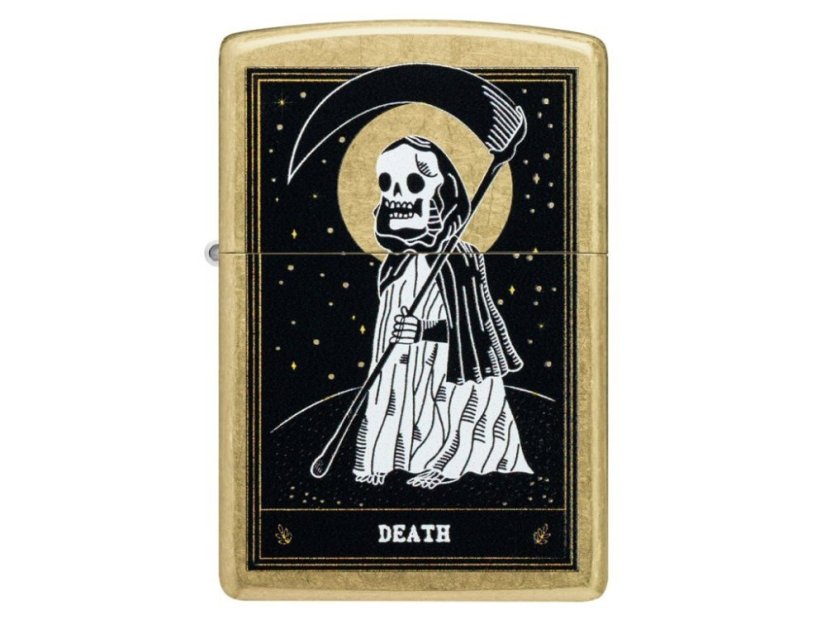 Zippo 23081 Death Card Design