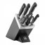 Zwilling Four Star self-sharpening knife block 7 pcs, black, 35145-007