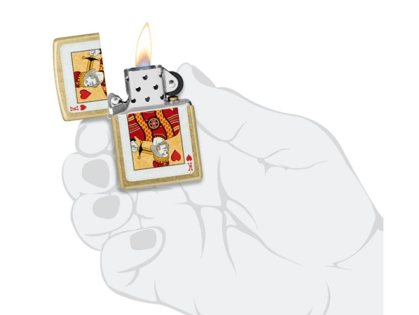 Zippo 23079 King Of Hearts