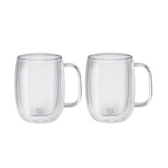 Zwilling Sorrento Plus poháre na kávu s rukoväťou 355 ml, 2 ks, 39500-112