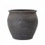 Hugsi Deco Flowerpot, Black, Terracotta - 82052538