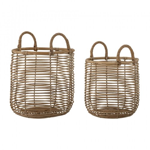 Lyng Basket, Nature, Rattan - 82053930