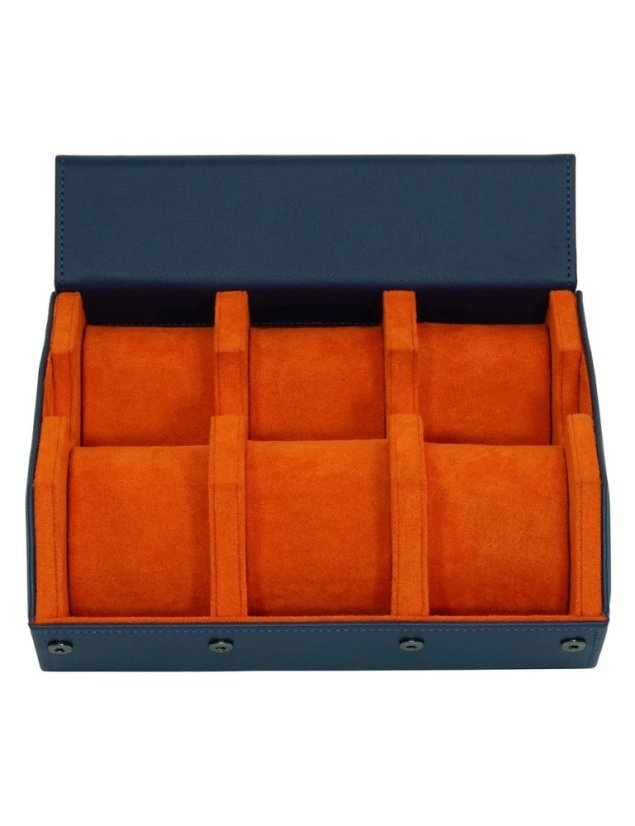 Box na hodinky Rothenschild RS-3178-6-BLU-ORG