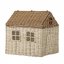 Domeček pro panenky Sigga s víkem, přírodní, ratan - 82051098