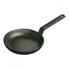 Staub cast iron mini frying pan round 12 cm, black, 1221223