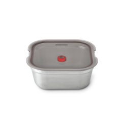 Black+Blum Edelstahl-Lebensmittelbox 1,4 l, groß, FBSS-SQ-L017-EN