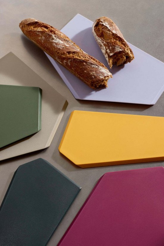 CrushGrind Zurich medium kitchen cutting board, lavender, 086032-0049