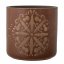 Safio Deco Flowerpot, Brown, Terracotta - 82054241