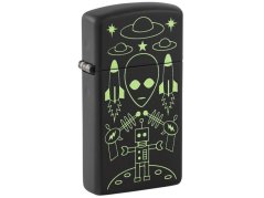 Zippo 66071 Slim® Alien Invasion Design