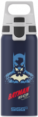 Sigg WMB One Trinkflasche 600 ml, batman into action blau, 6035.20