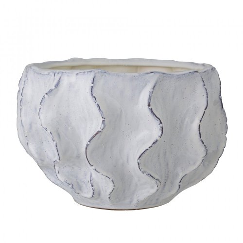 Liren Flowerpot, White, Stoneware - 82052527