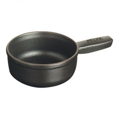 Staub mini hrniec na fondue 12 cm/0,35 l čierny, 1461223