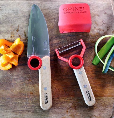 Opinel Le Petit Chef Kinderkochset, rot, 001746