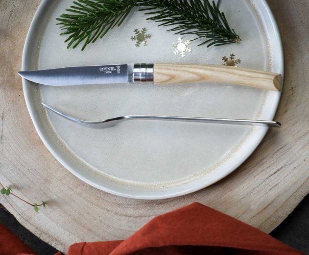 Opinel Table Chic steak knife set, 4 pcs, ash wood, 002482