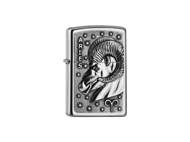Zippo 25555 Aries Zodiac Emblem