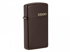 Zippo 26958 Slim® Brown Zippo Logo