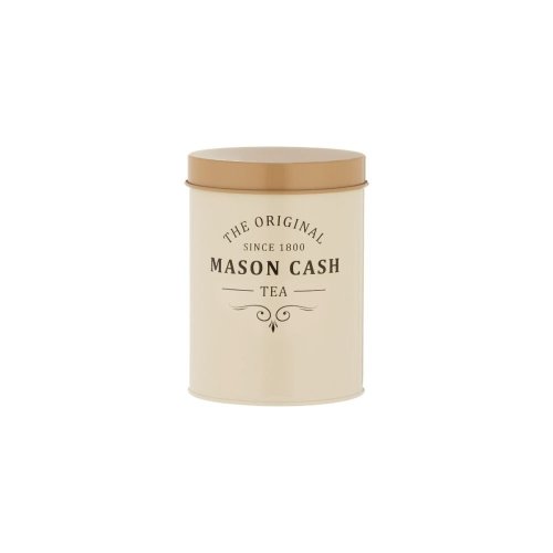 Mason Cash Heritage tea storage box, cream, 2002.247