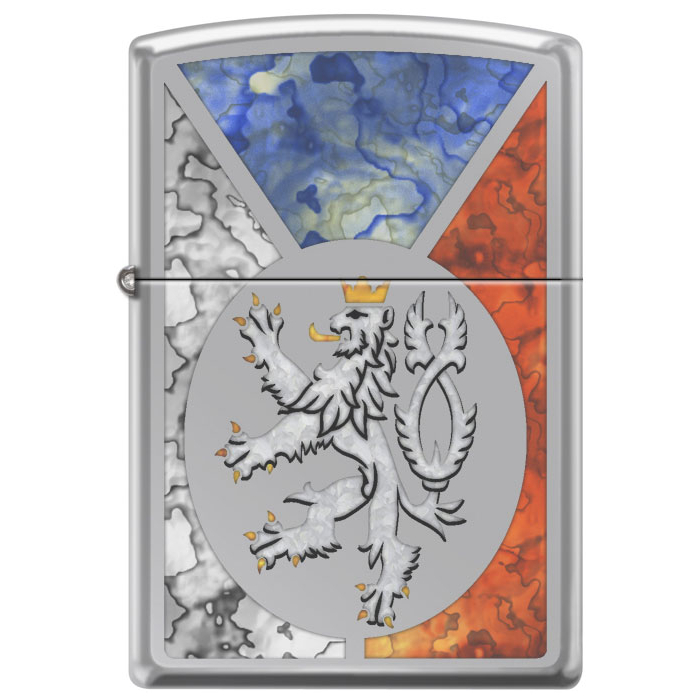 Zapaľovač Zippo 22030 Z-Fusion Czech Lion
